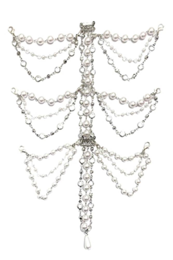 LeMiroir Saint Follower Gothic Lolita Bonnet Chain and Top Hat