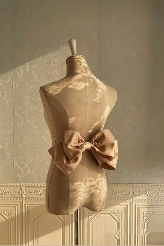Xwc ～Sinking Twilight～ Regency Era Empire Headbow Shawl and Ribbon