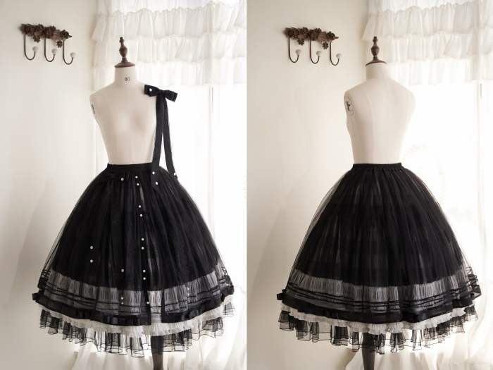 Tonight My Second Letter to You Vintage Lolita Skirt and Top