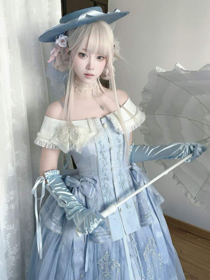 Tonight My Second Letter to You Vintage Lolita Skirt and Top