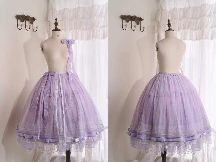 Tonight My Second Letter to You Vintage Lolita Skirt and Top