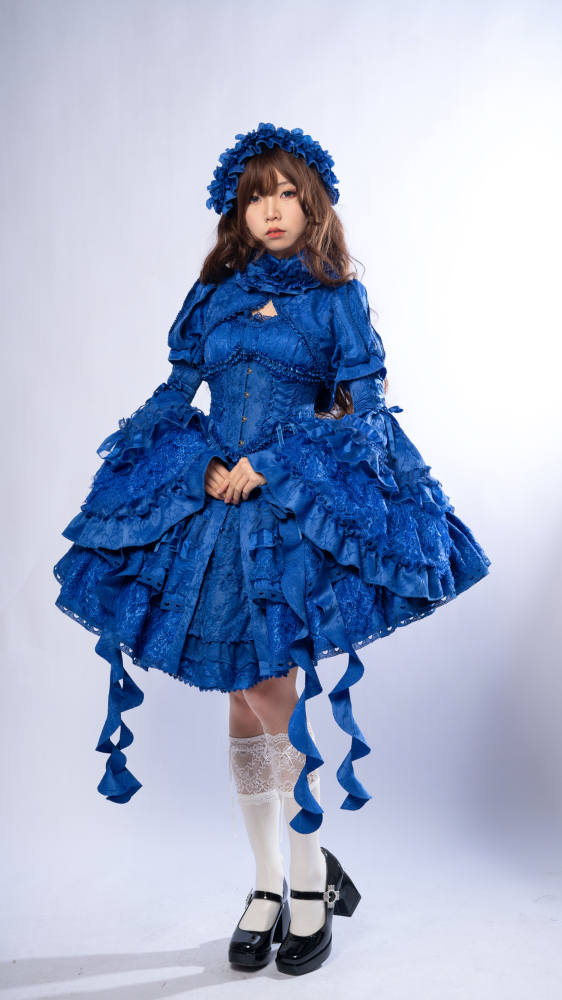 Smoothy Caliburn Gothic Lolita Dress Full Set
