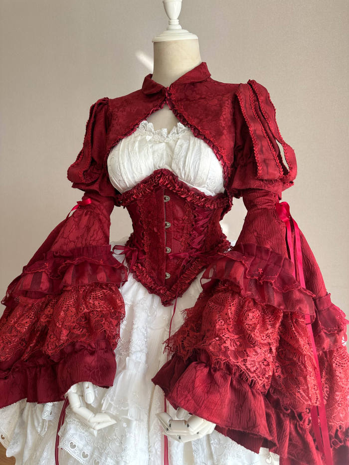 Smoothy Caliburn Gothic Lolita Dress Full Set
