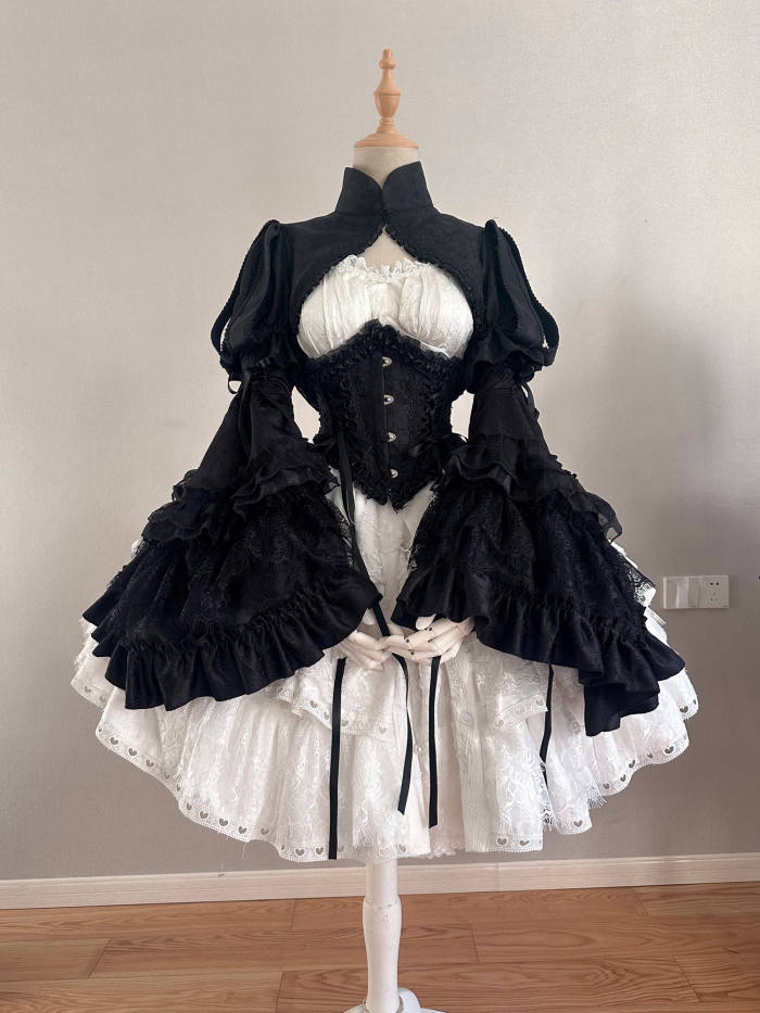 Smoothy Caliburn Gothic Lolita Dress Full Set