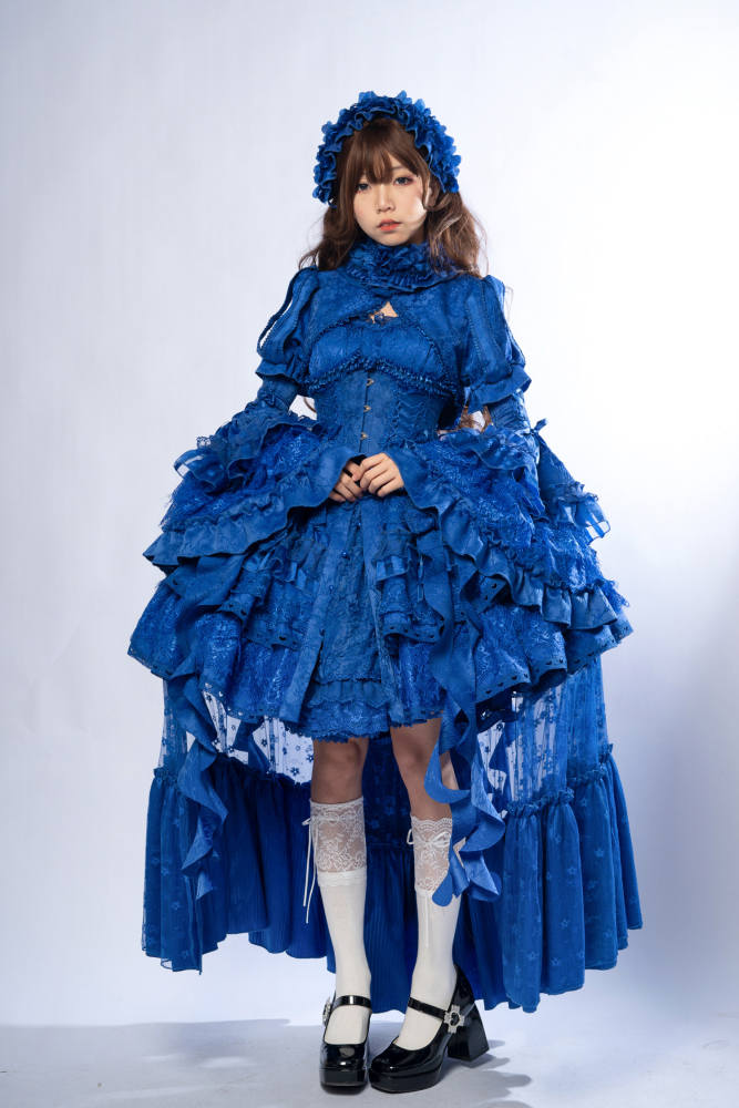 Smoothy Caliburn Gothic Lolita Dress Full Set