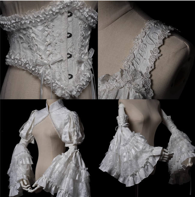 Smoothy Caliburn Gothic Lolita Dress Full Set