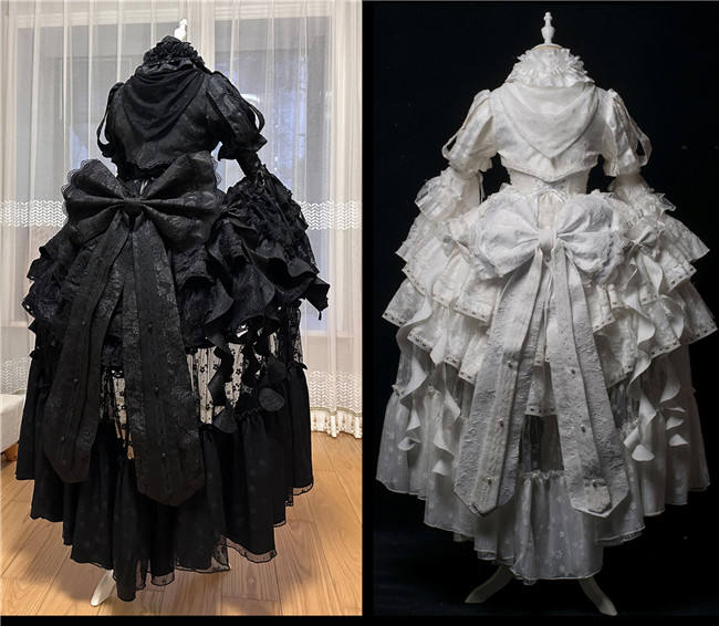 Smoothy Caliburn Gothic Lolita Dress Full Set