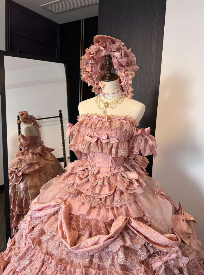 Gem and Rose Luxury Hime Lolita Dress 5 Colors