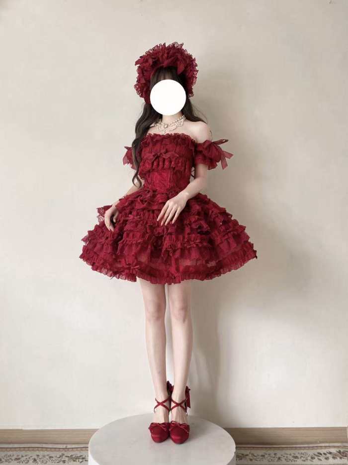 Gem and Rose Hime Lolita Dress 5 Colors