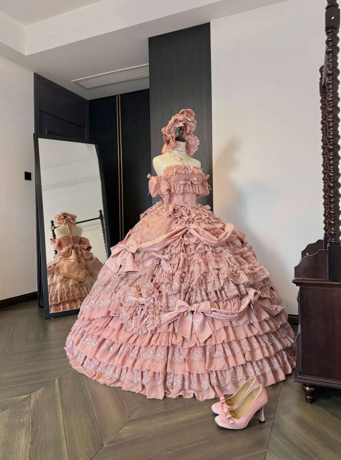 Gem and Rose Luxury Hime Lolita Dress 5 Colors