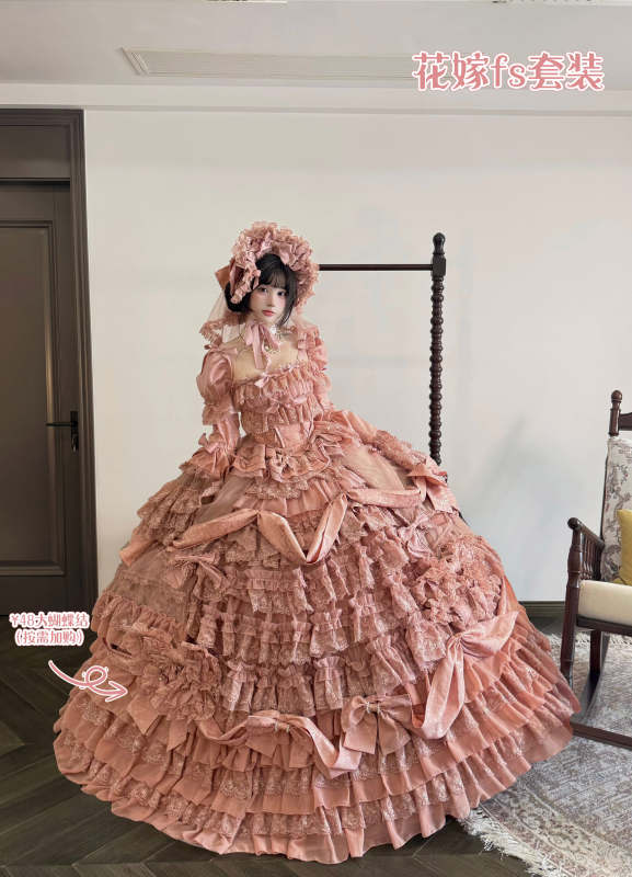 Gem and Rose Luxury Hime Lolita Dress 5 Colors