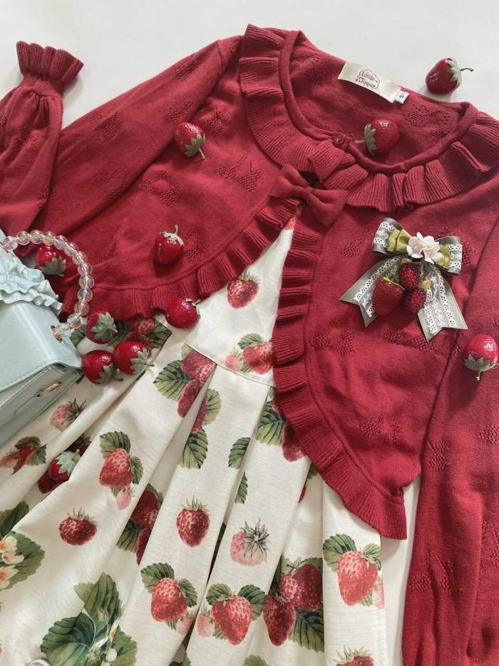 Little Dipper Cherry~ Sweet Lolita Bolero 18 Colors