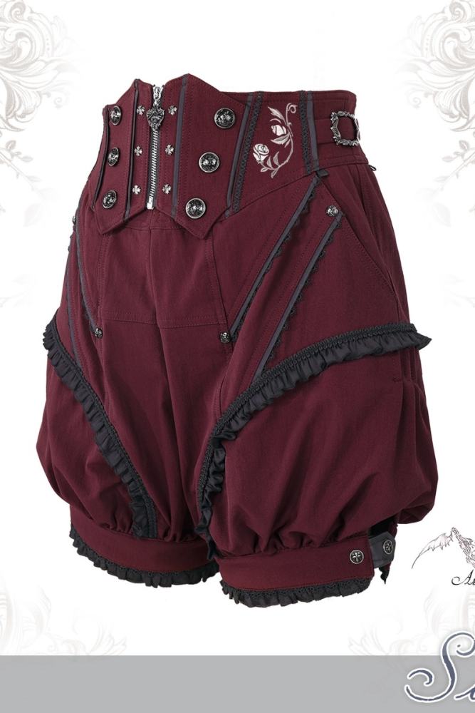 Arca Et Ovis Sin2 Ouji Lolita Embroidered Bloomers 6 Colors