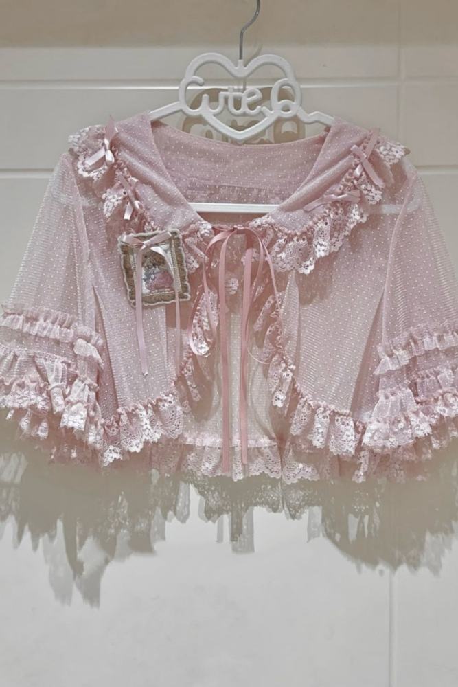 Moon River ～Victoria Cat～ Lolita Blouse Cardigan and Petticoat
