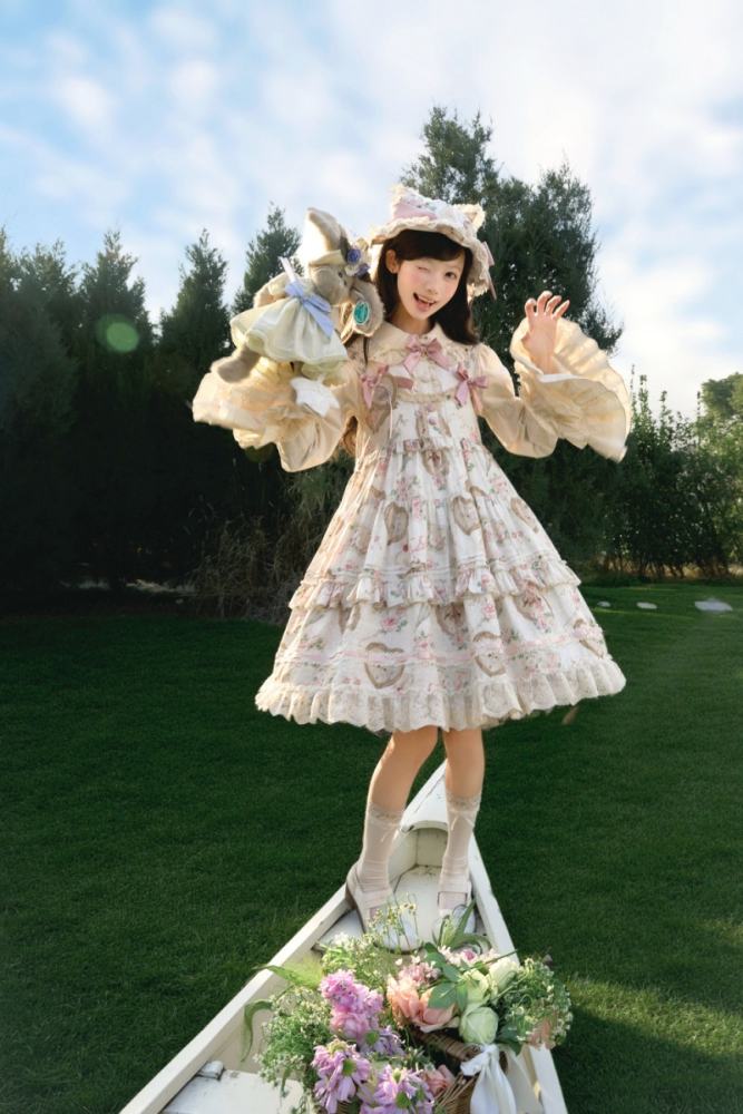 Moon River ～Victoria Cat～ Lolita Blouse Cardigan and Petticoat