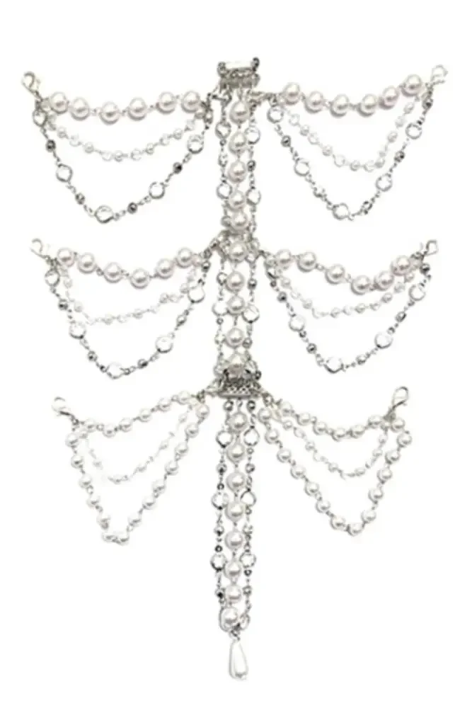 LeMiroir Saint Follower Gothic Lolita Bonnet Chain and Top Hat