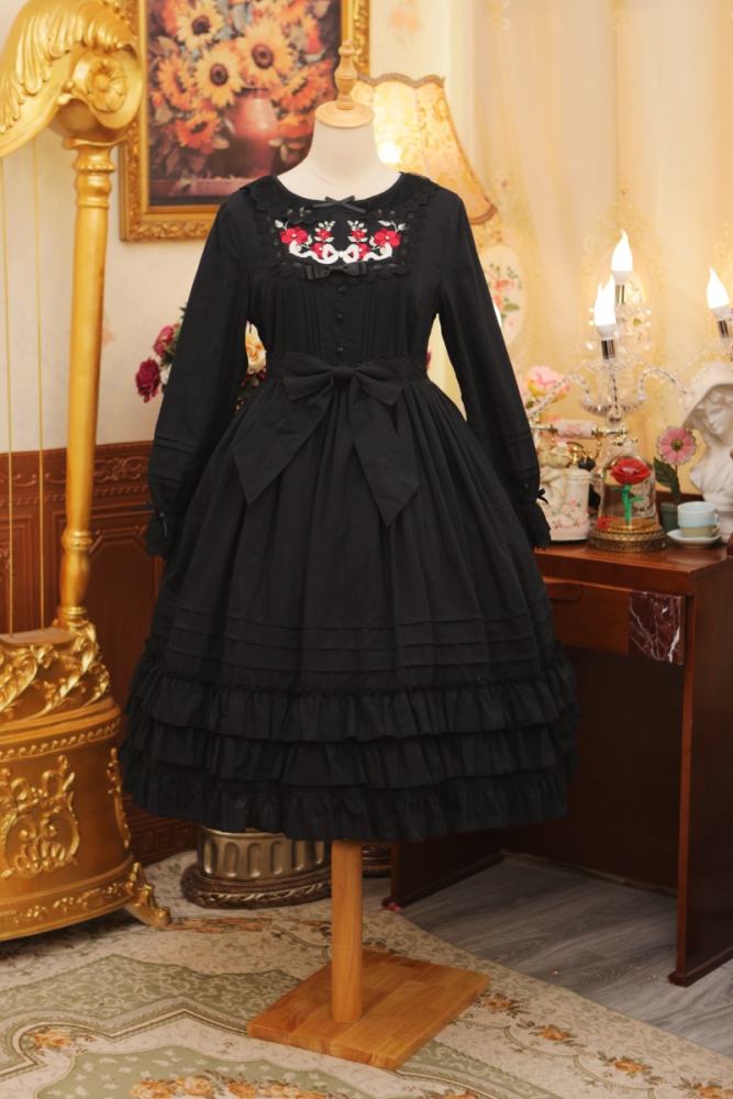 Strawberry Witch Young Girl Nelly 2.0 Lolita OP and JSK 5 Colors