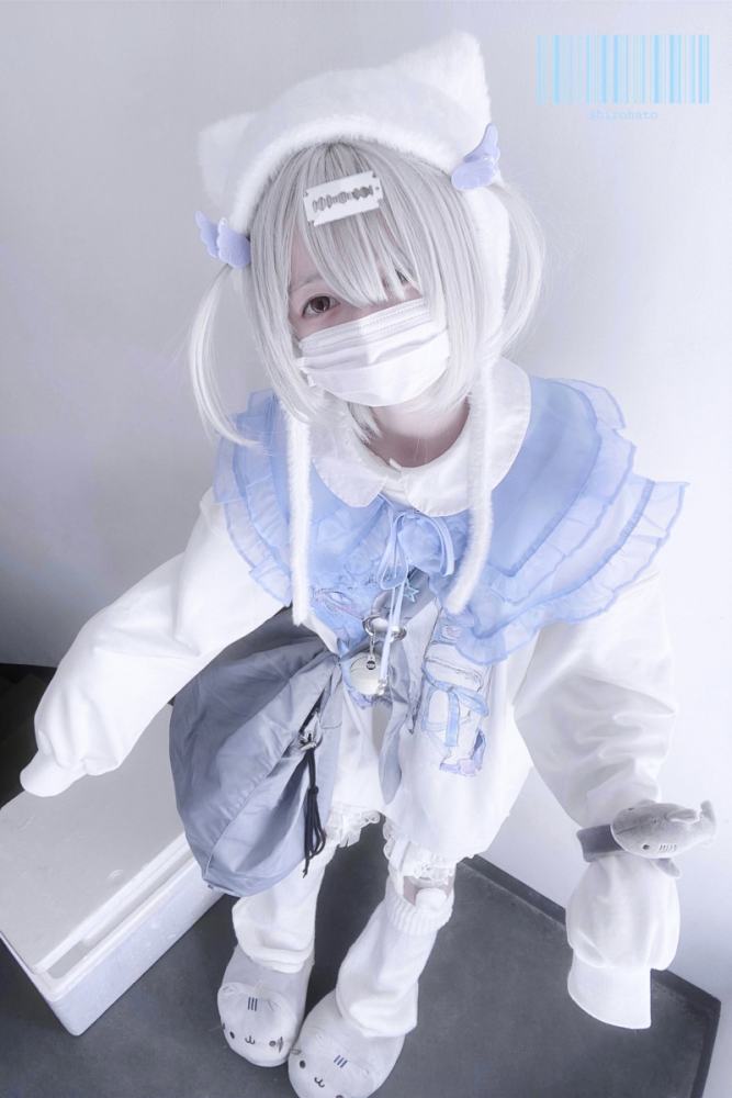 Shirohato X sunzhouuu Jirai Kei Printed Hoodie