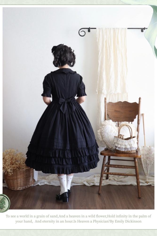 Strawberry Witch Young Girl Nelly 2.0 Lolita OP and JSK 5 Colors