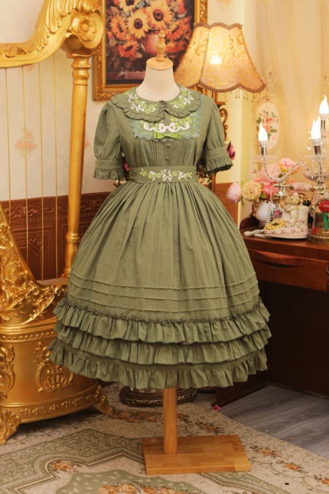 Strawberry Witch Young Girl Nelly 2.0 Lolita OP and JSK 5 Colors