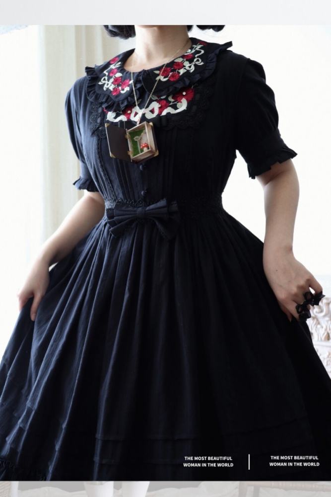 Strawberry Witch Young Girl Nelly 2.0 Lolita OP and JSK 5 Colors