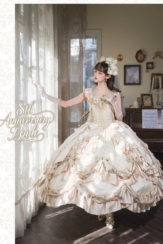 Sakura Lolita ~8th Anniversary Bride~ Hime Lolita Wedding Dress