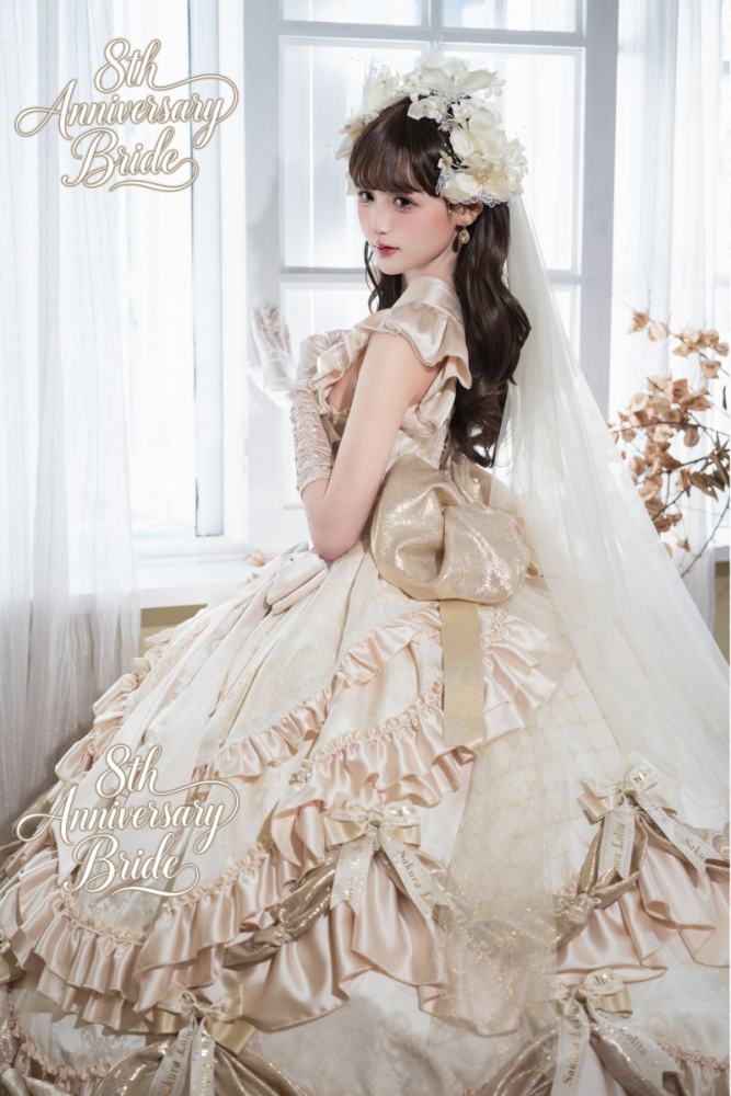 Sakura Lolita ~8th Anniversary Bride~ Hime Lolita Wedding Dress