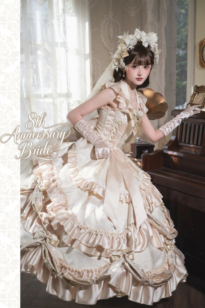 Sakura Lolita ~8th Anniversary Bride~ Hime Lolita Wedding Dress
