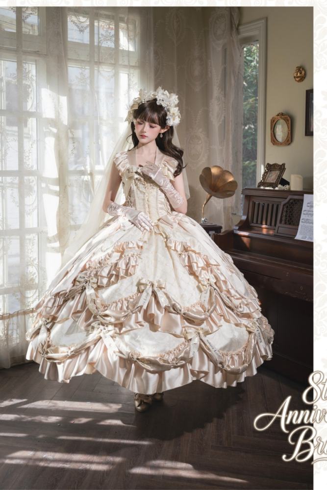Sakura Lolita ~8th Anniversary Bride~ Hime Lolita Wedding Dress