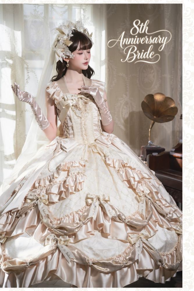 Sakura Lolita ~8th Anniversary Bride~ Hime Lolita Wedding Dress