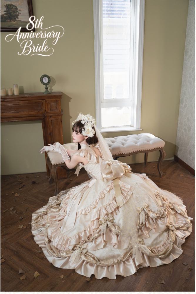 Sakura Lolita ~8th Anniversary Bride~ Hime Lolita Wedding Dress