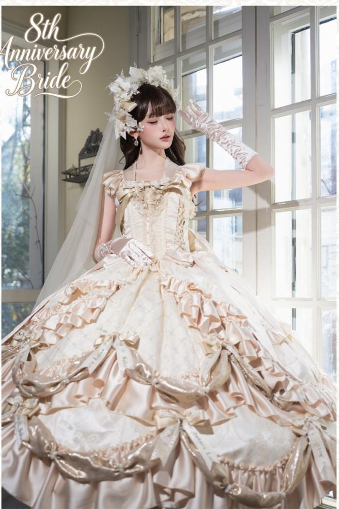 Sakura Lolita ~8th Anniversary Bride~ Hime Lolita Wedding Dress