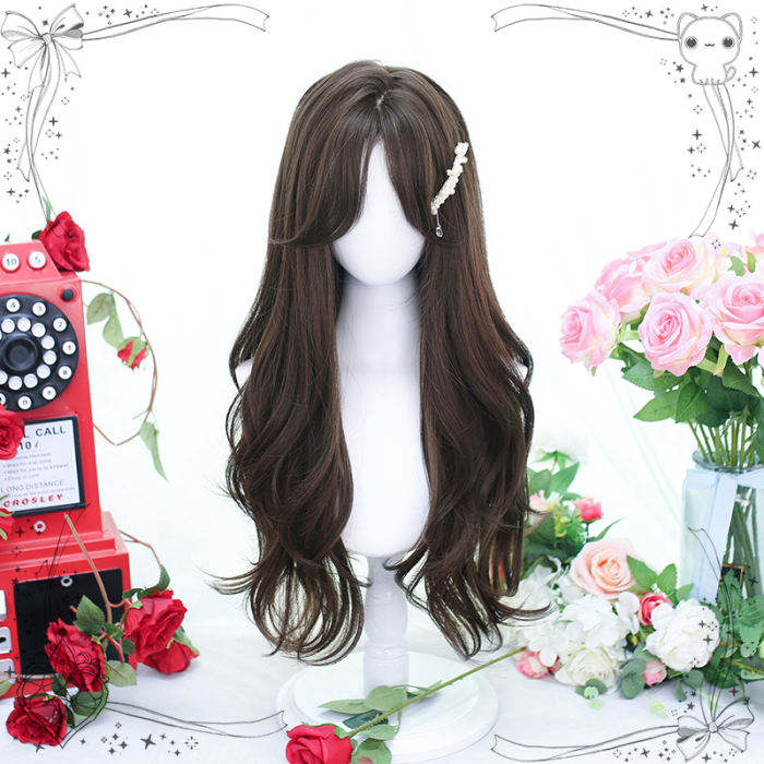 Dalao Home Eight-figure Fringe Long Curly Lolita Wig