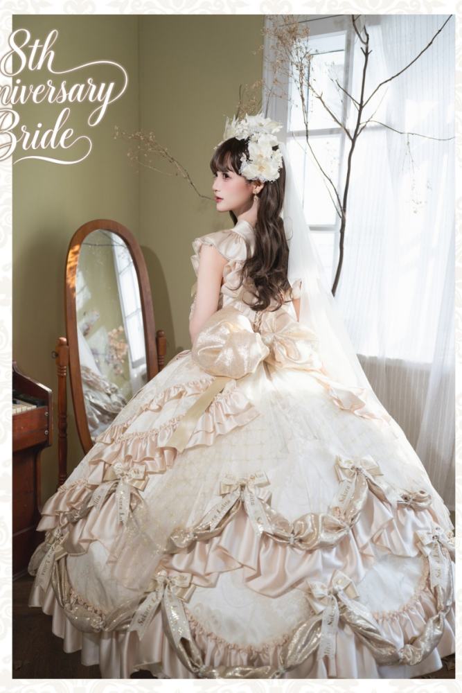 Sakura Lolita ~8th Anniversary Bride~ Hime Lolita Wedding Dress