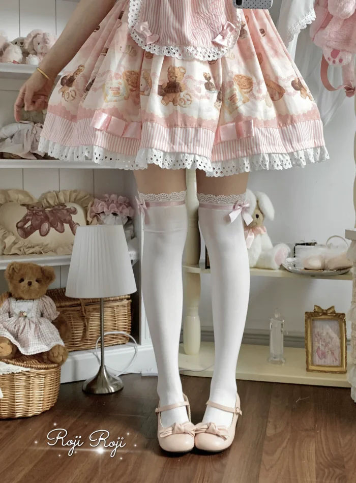 Sweet Lace Trim Lolita Socks