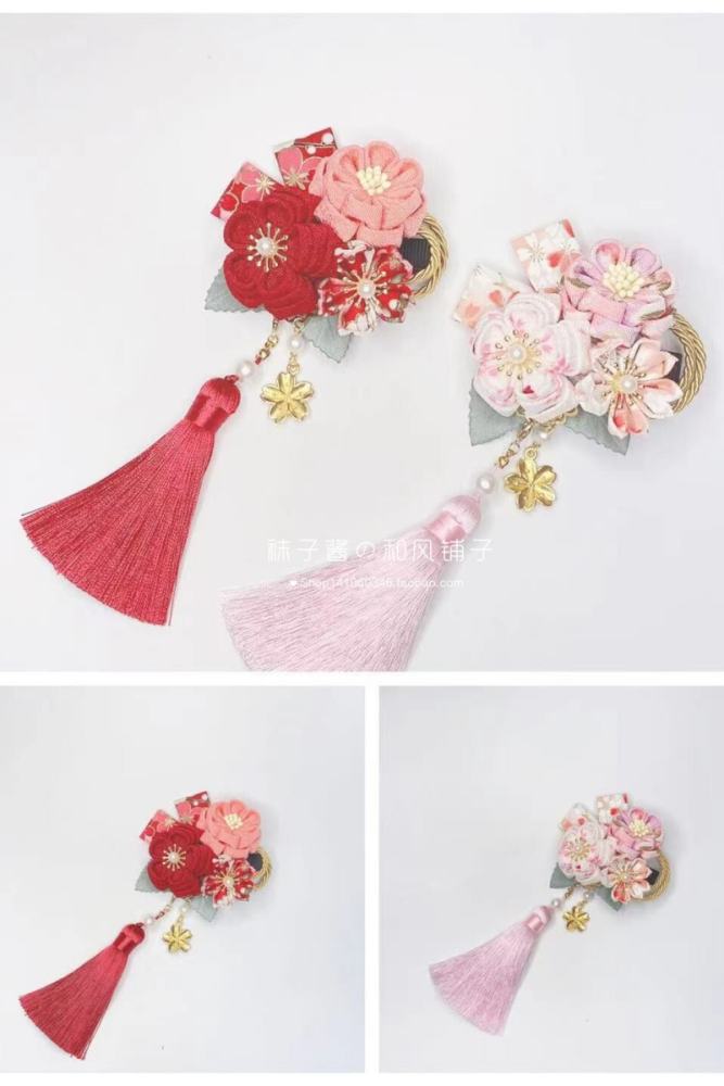 Suiyan ~Dreams and illusions~ Hanfu StyleTassels Lolita Hairclip