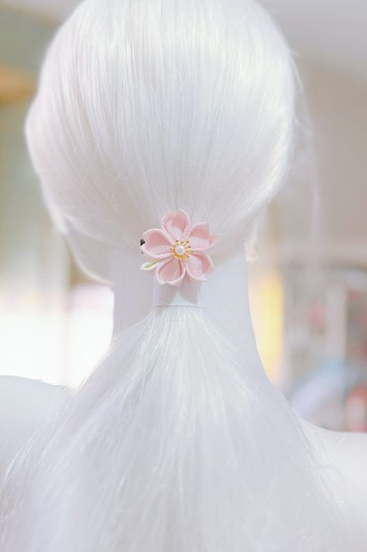 Lianzicao Cherry Blossom Pink Hairpin Lolita Side Clip