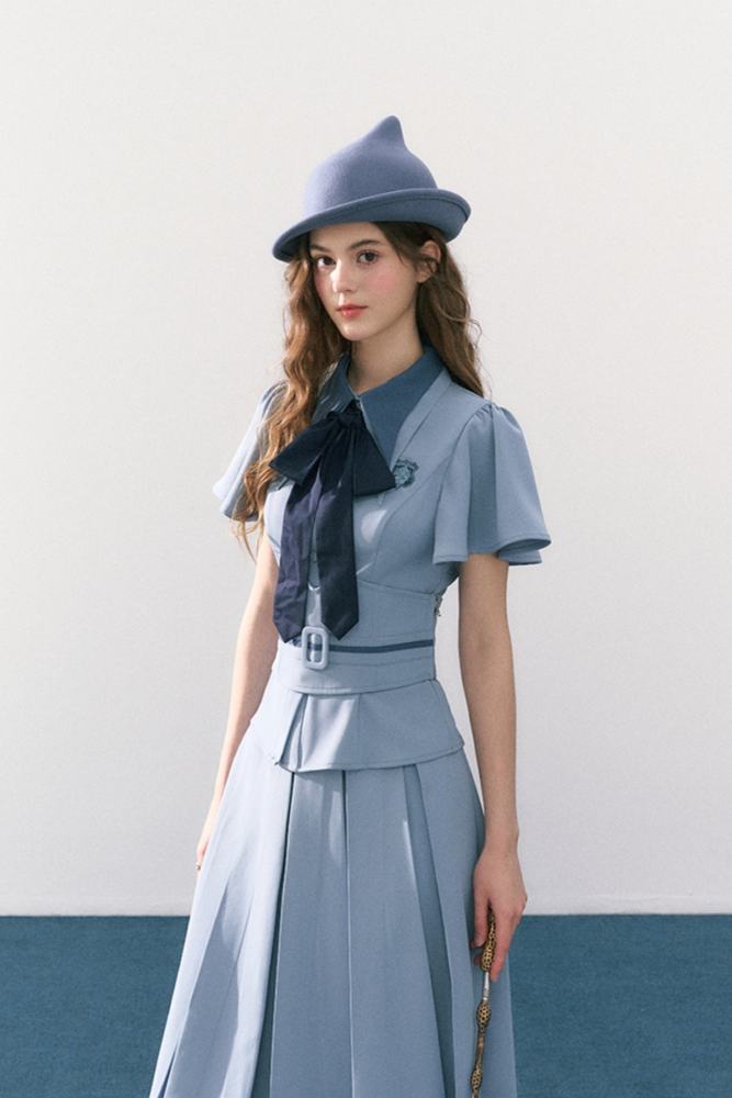 blue dress harry potter Kai  dress in blue