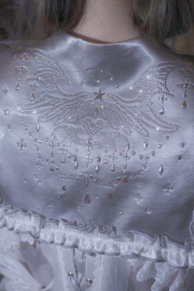 Metallic Angel Silver Jumper Lolita Accessories