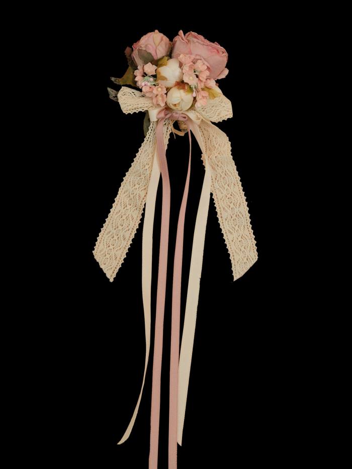 Whimsy Meow Store ~My Little Baby Luna~ Lolita Hairband Brooch and Extended Sleeves