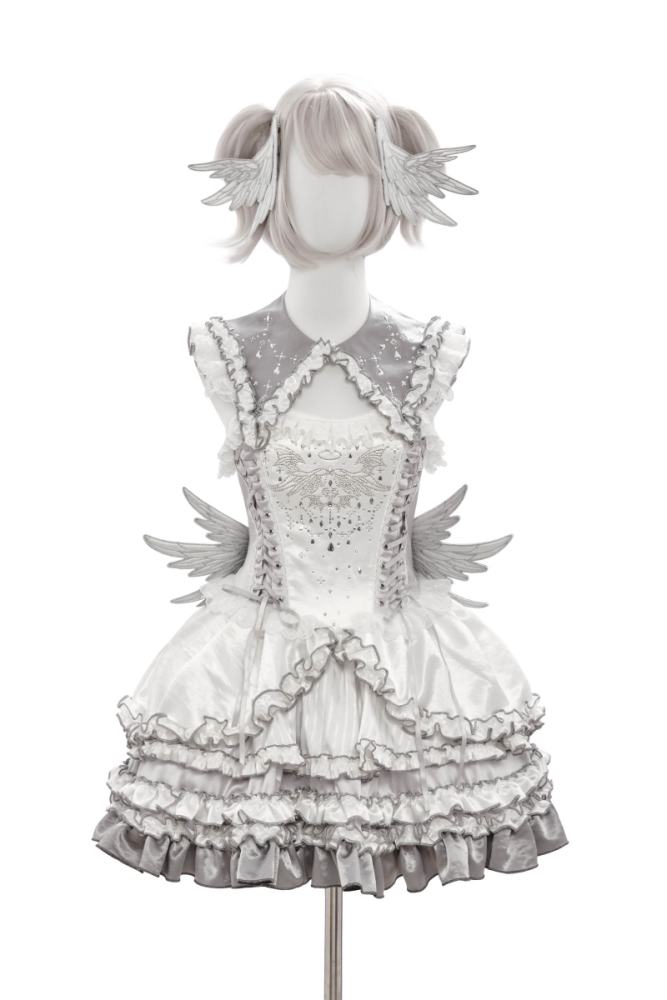 Metallic Angel Silver Jumper Lolita Accessories