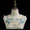 Blue Fake Collar