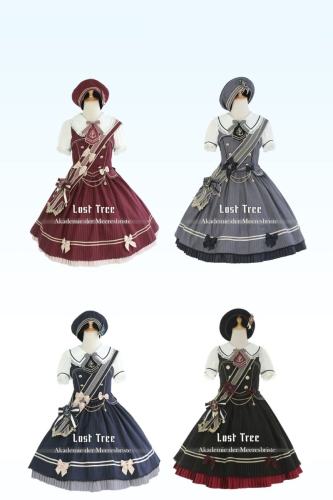 Lost Tree ~Akademie der Meeresbrise~ College Sailor Style Lolita JSK Dress