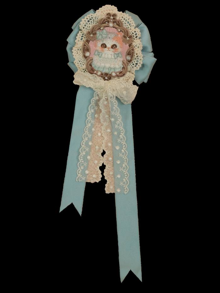 Whimsy Meow Store ~My Little Baby Luna~ Lolita Hairband Brooch and Extended Sleeves