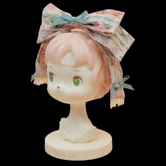 Whimsy Meow Store ~My Little Baby Luna~ Lolita Hairband Brooch and Extended Sleeves