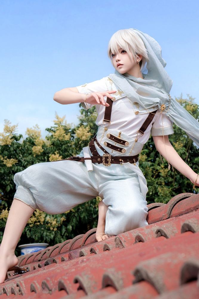 Galaxy Explorer Greek Style Blue Set Ouji Fashion