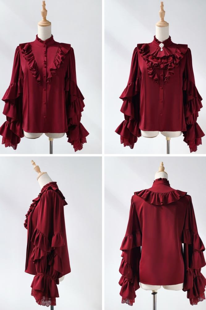 SDMYIYE Song of Day and Night Blouse Coat Set Ouji Fashion