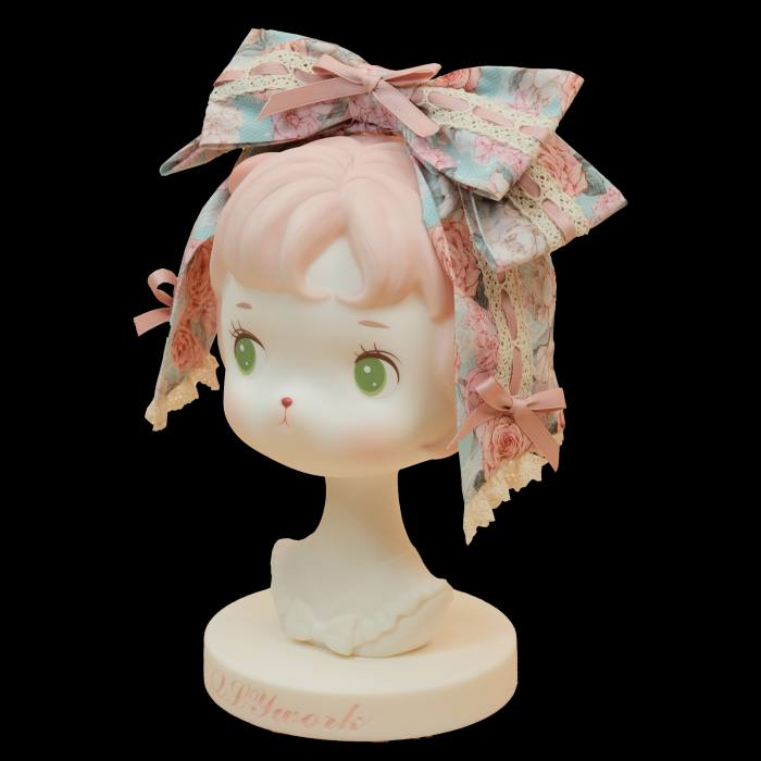 Whimsy Meow Store ~My Little Baby Luna~ Lolita Hairband Brooch and Extended Sleeves