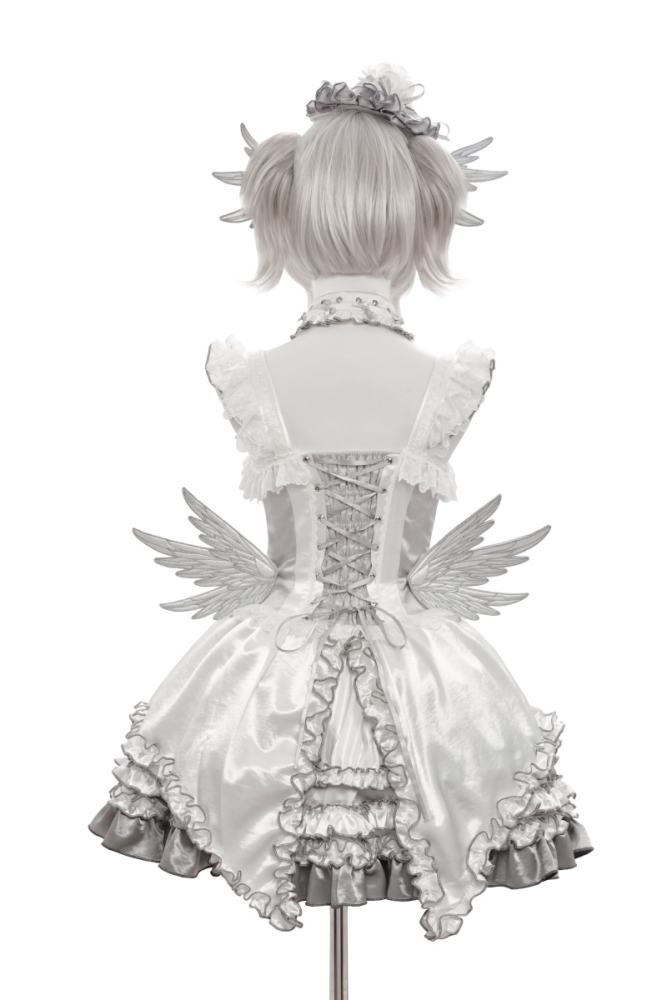 Metallic Angel Silver Jumper Lolita Accessories
