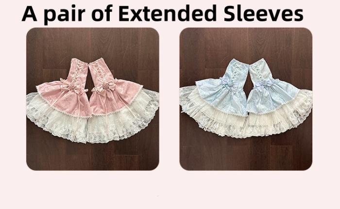 Meng Fu Zi ~Dream Rococo~ Hime Lolita OP Tailing and Hat